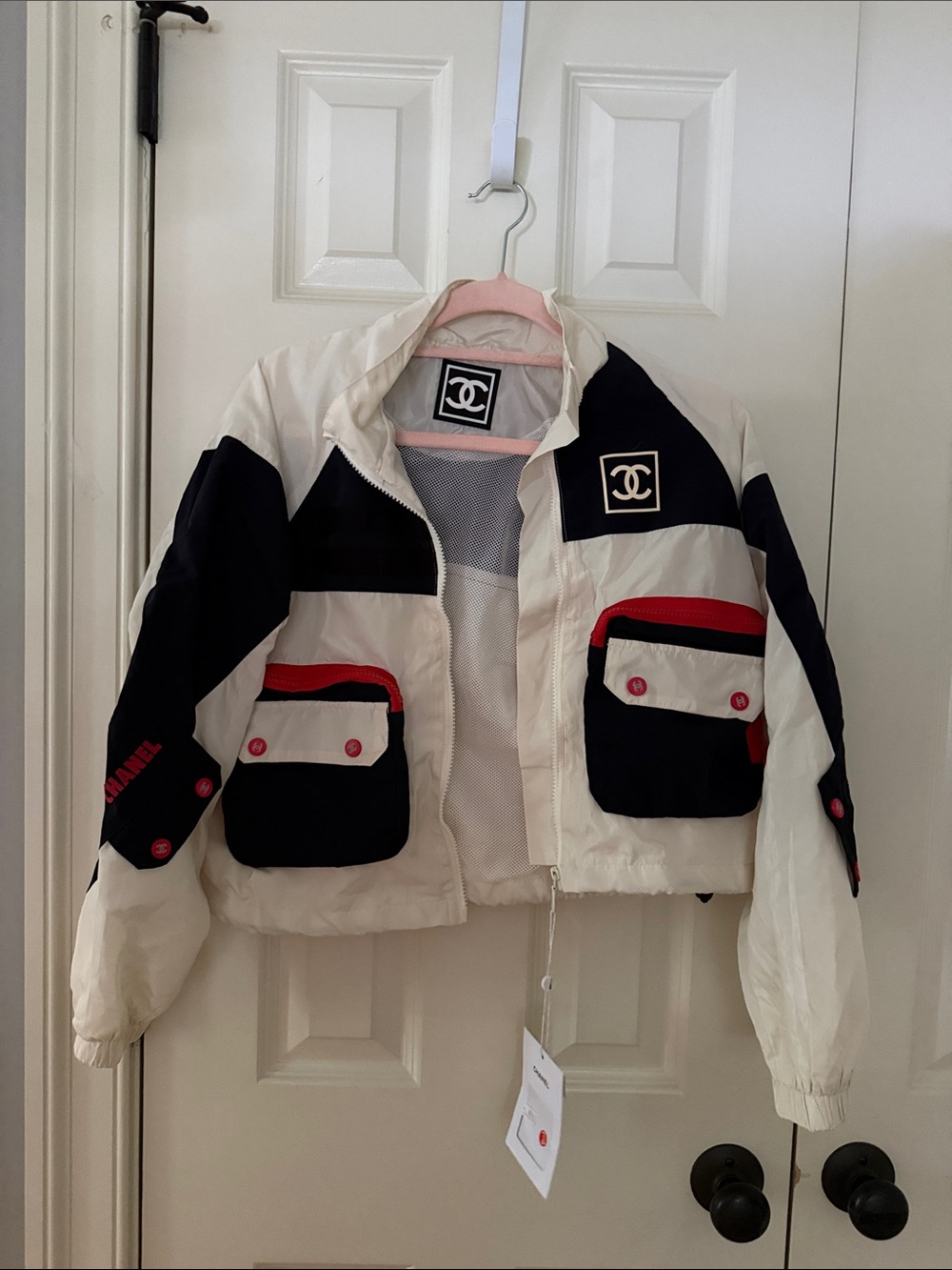 Designer inspired windbreaker